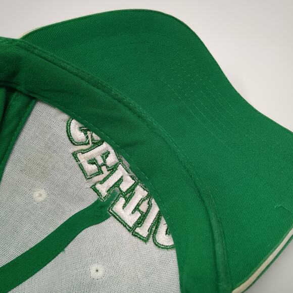 Celtic Slideback Baseball Cap Green One Size Adjustable Embroidered 6 Panel - Picture 8 of 10